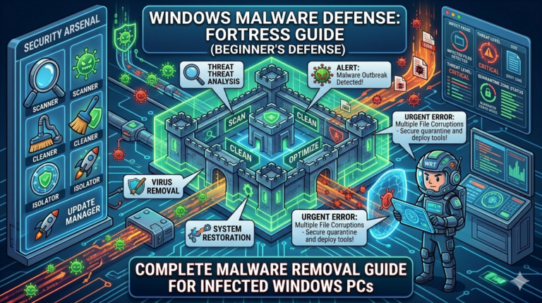Complete Malware Removal Guide for Infected Windows PCs