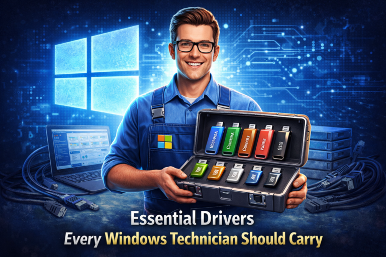 Essential Drivers Every Windows Technician Should Carry